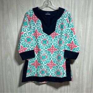 Women’s Simply Southern 3/4 Sleeve Tunic Blouse  Size Small